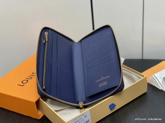 Official oldcobbler cm LOUIS WALLET-10*20*2 ZIPPY VUITTON 0812